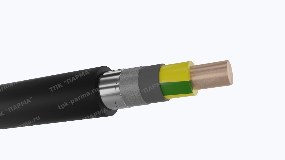 Фотография провода Кабель ПвБШвнг(A)-ХЛ 1х10 - 1кВ