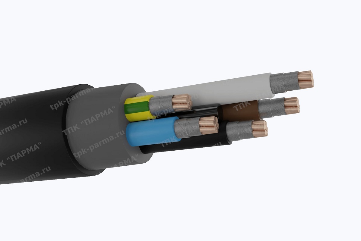 Фотография провода Кабель ППГнг(A)-FRHF 5х185 - 1кВ