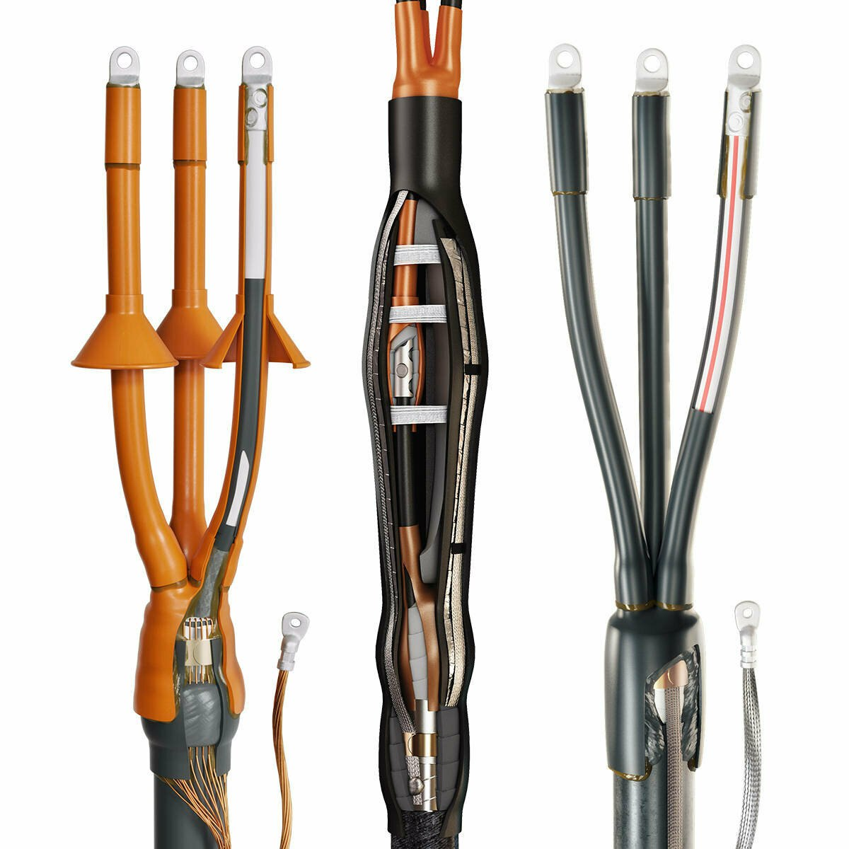 Муфты кабельные 3РКВТп-10-70/120 (Б)