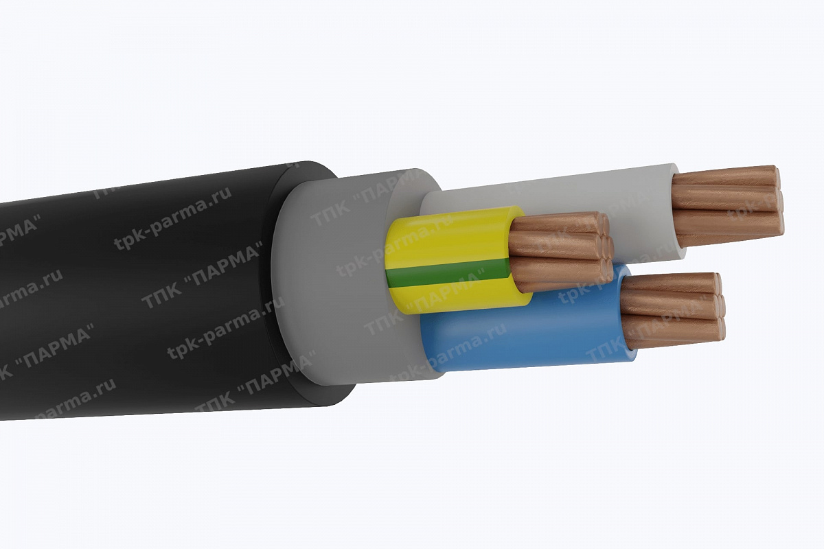 Фотография провода Кабель ВВГзнг 3х10 - 1кВ